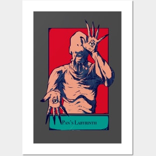 pan's labyrinth pale man Posters and Art